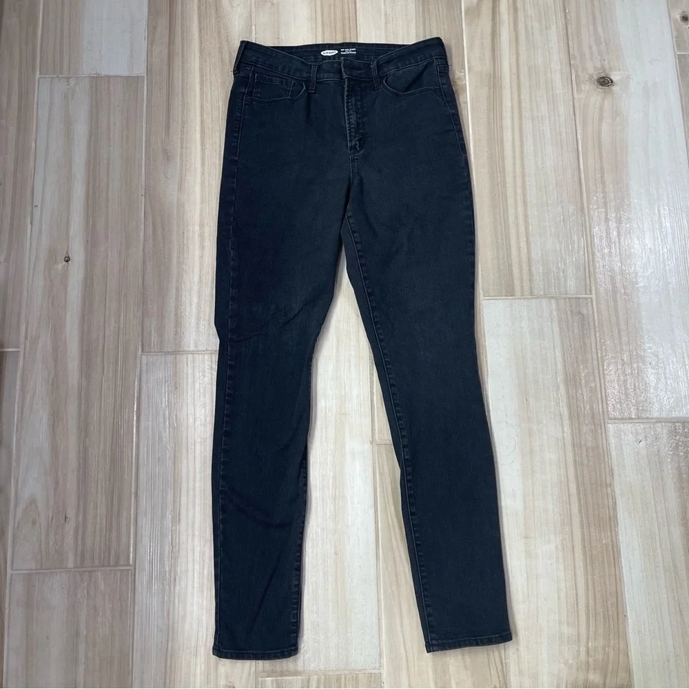 Old Navy Black Skinny Jeans Classic Style - Picture 1 of 6